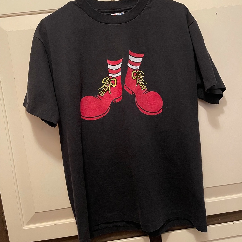 Vintage Ronald McDonald shoes shirt💕